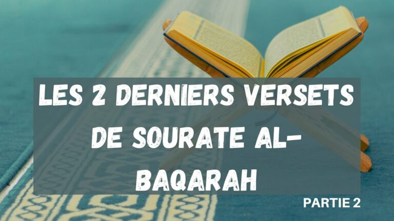 Lire la suite à propos de l’article 14) Les 2 derniers versets de sourate Al-Baqarah, à réciter chaque soir – Partie 2
